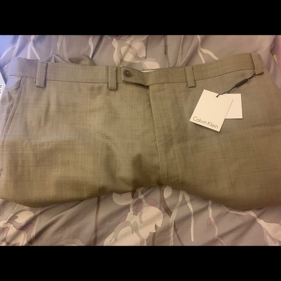 NWT Calvin Klein‎ flat front dress pant